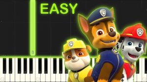 PAW PATROL - EASY Piano