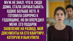 Муж не знал, что я, сидя дома, стала зарабатывать вдвое больше него. Я готовила сюрприз к годовщине