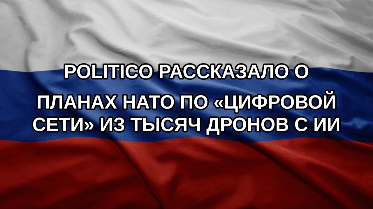 Politico рассказало о планах НАТО по «цифровой сети» из тысяч дронов с ИИ