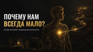 Где заканчиваются естественные потребности и начинается жизнь без ощущения достатка.