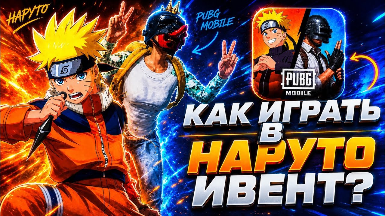 ОСНОВНЫЕ ФИШКИ ИВЕНТА С НАРУТО В PUBG MOBILE / ПАБГ МОБАЙЛ