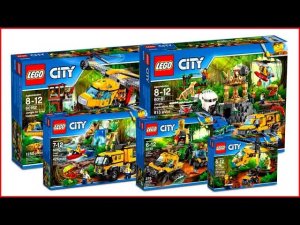 КОМПИЛЯЦИЯ ВСЕХ LEGO City Jungle 2017 - Сборка на Скорость для Коллекционеров