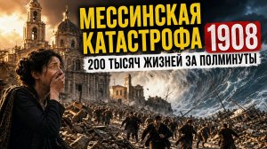 Мессинская катастрофа 1908 года - 200 тысяч погибших в Италии за полминуты