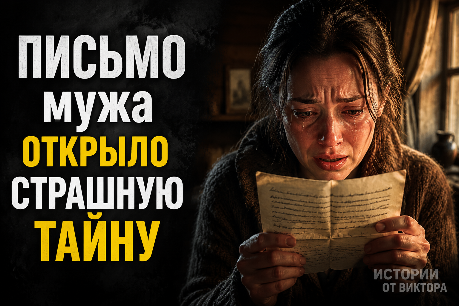 Письмо мужа раскрыло тайну, которую скрывали 39 лет