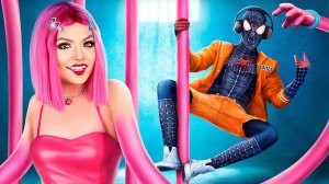Человек паук vs Mommy Long Legs! Человек паук в реальной жизни!