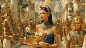 Queen of the Golden Nile _ Epic Egyptian Fantasy Music & Royal Temple Art