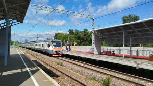 Электропоезд ЭП2Д-0039 ЦППК разъезд Орудьево 16.07.2026
