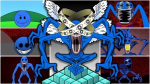 Мой ОС для Sprunki: FALSITY (из мода VERITY для Minecraft, фазы 1–7)