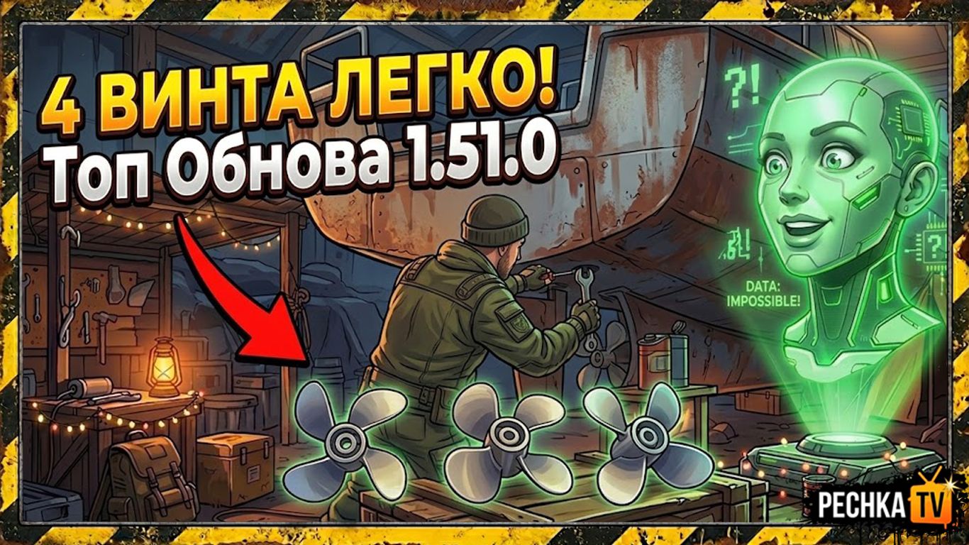 КАК ЛЕГКО ДОБЫТЬ ВИНТЫ ДЛЯ КАТЕРА В 1.51.0? Новичок в LDOE | Pechka TV
