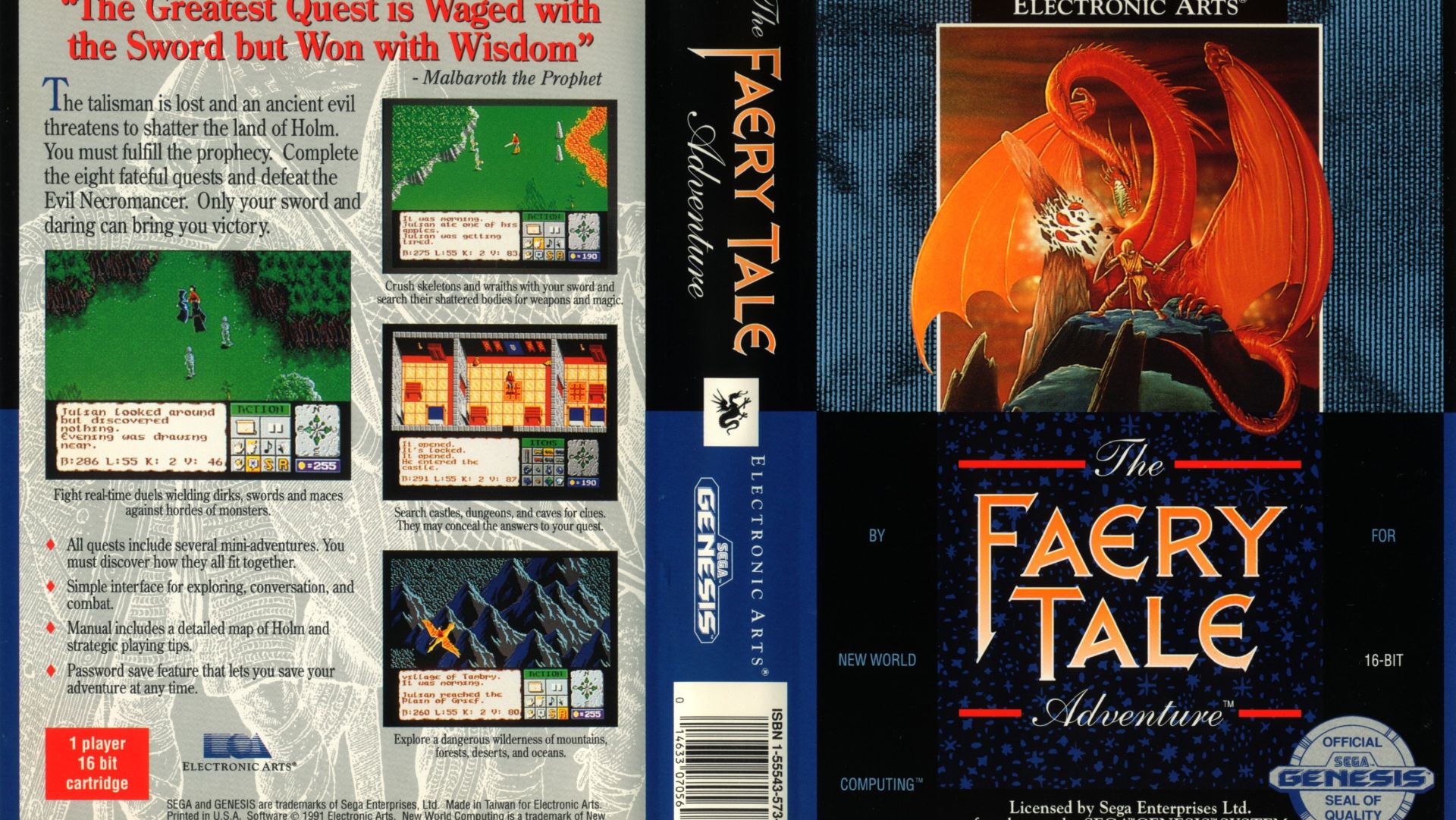 Faery Tale Adventure (Genesis)