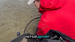 Поимка карпа, снова дуплет 😊