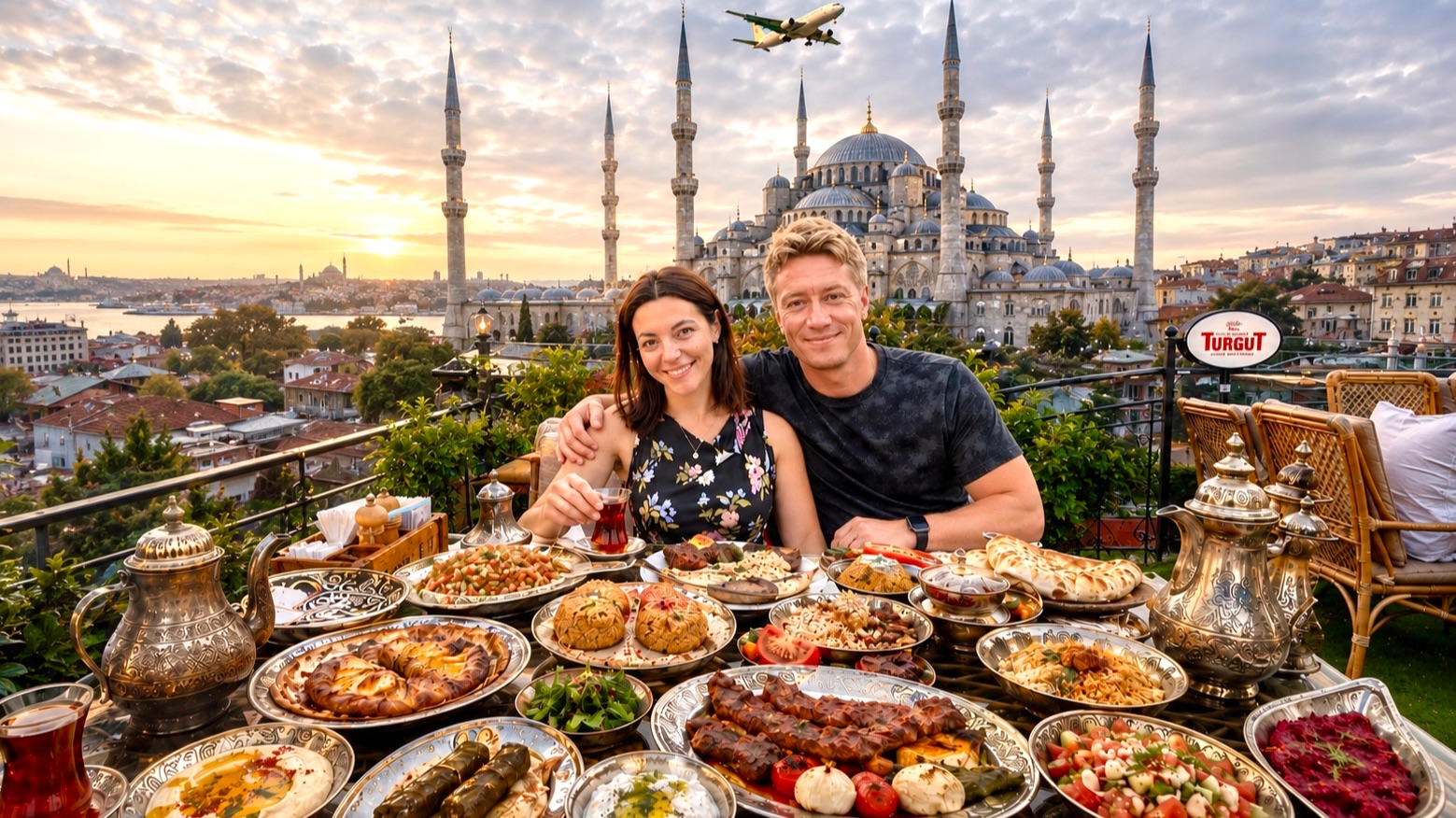 УЛЕТАЕМ ИЗ ТУРЦИИ 🇹🇷 Ужин в лучшем ресторане Стамбула на крыше. Самая вкусная турецкая еда!
