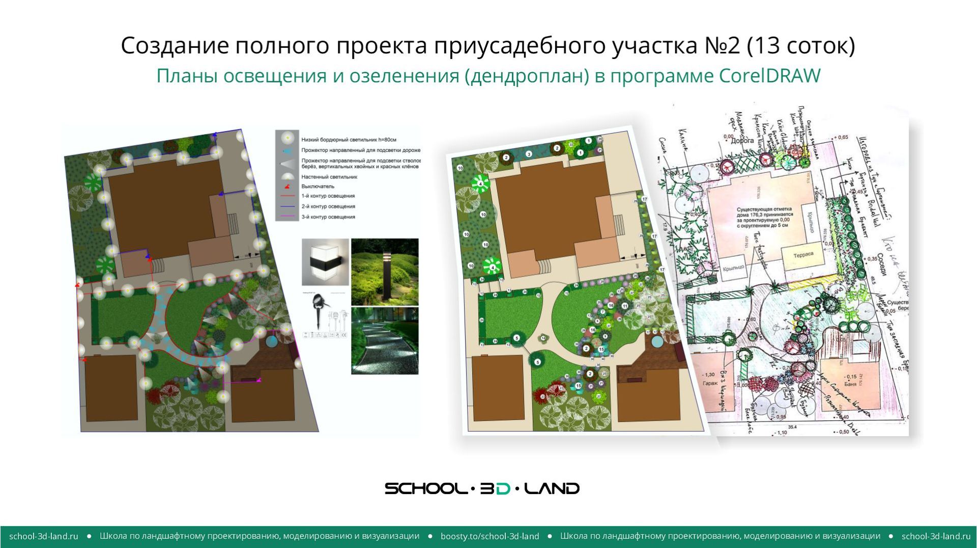 П16. Проект №2. Создание планов освещения и озеленения в CorelDRAW