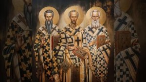 Каноны святителям Василию Великому Григорию Богослову и Иоанну Златоустому