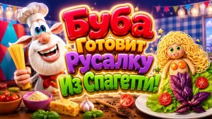 🧜♀️🍝 Буба Готовит Русалку Из Спагетти 🌊 Волшебное Кулинарное Приключение Развивающий Мультфильм