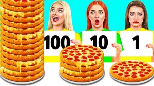 100 Слоев Еды Челлендж _ Удивительные Кухонные Рецепты
