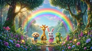 Щенок и Последний Кусочек Радуги 🌈🐶 | Добрая История для Детей | Мультфильм