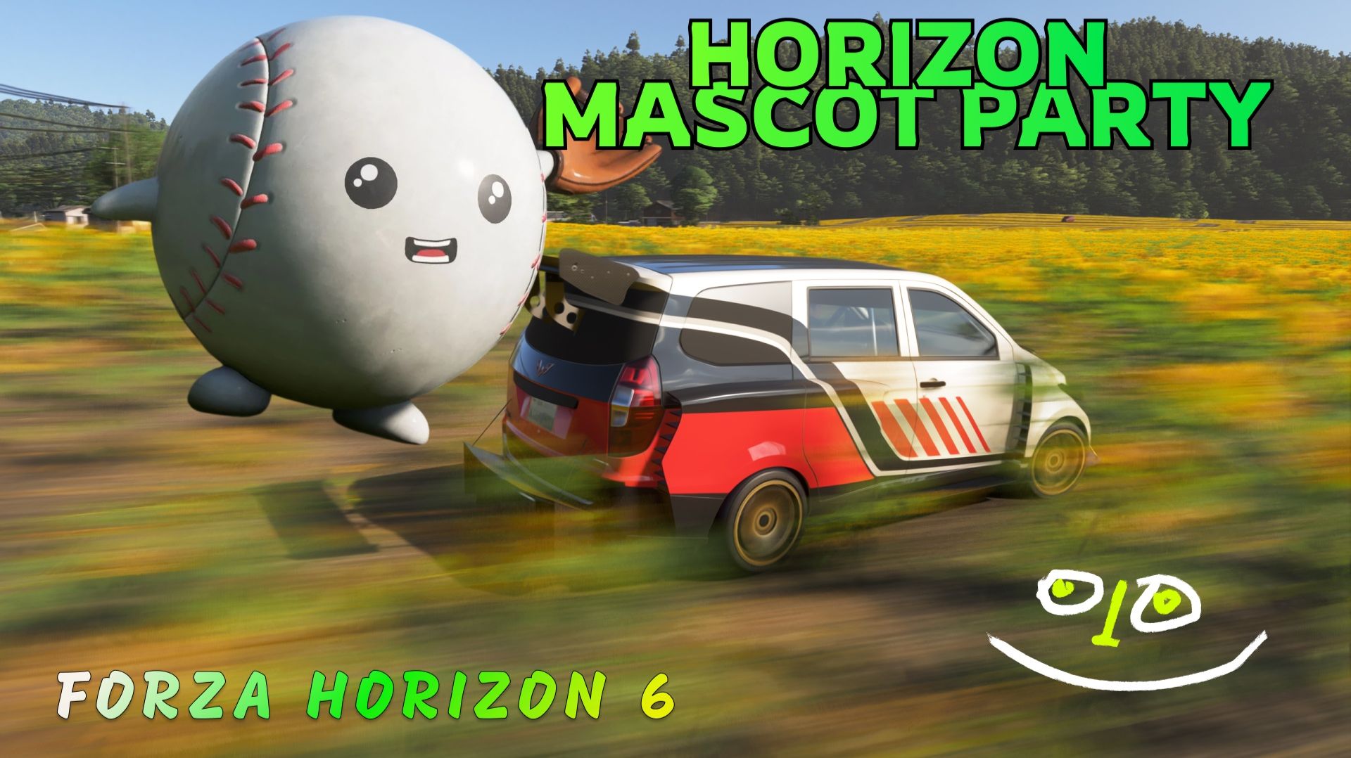 HORIZON MASCOT PARTY НОВЫЙ СЕЗОННЫЙ ФЕСТИВАЛЬ FORZA HORIZON 6 | РАЗБОР И ПРОХОЖДЕНИЕ