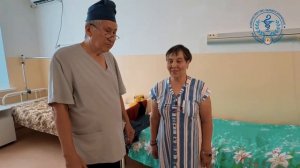 Жительница подшефного региона получает медицинскую помощь в Лаганской районной больнице