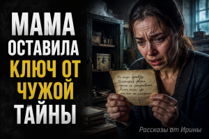 Записка матери привела меня к страшной семейной тайне
