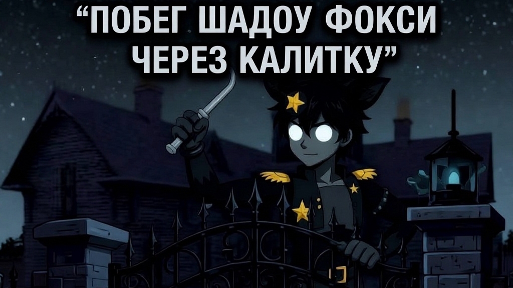 Побег Шадоу Фокси через калитку.🧓 Прохождение Granny  3 🦊🦊🦊