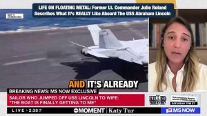 he USS Abraham Lincoln has been at sea for 200+ straight days, and reports say conditions onboard ar