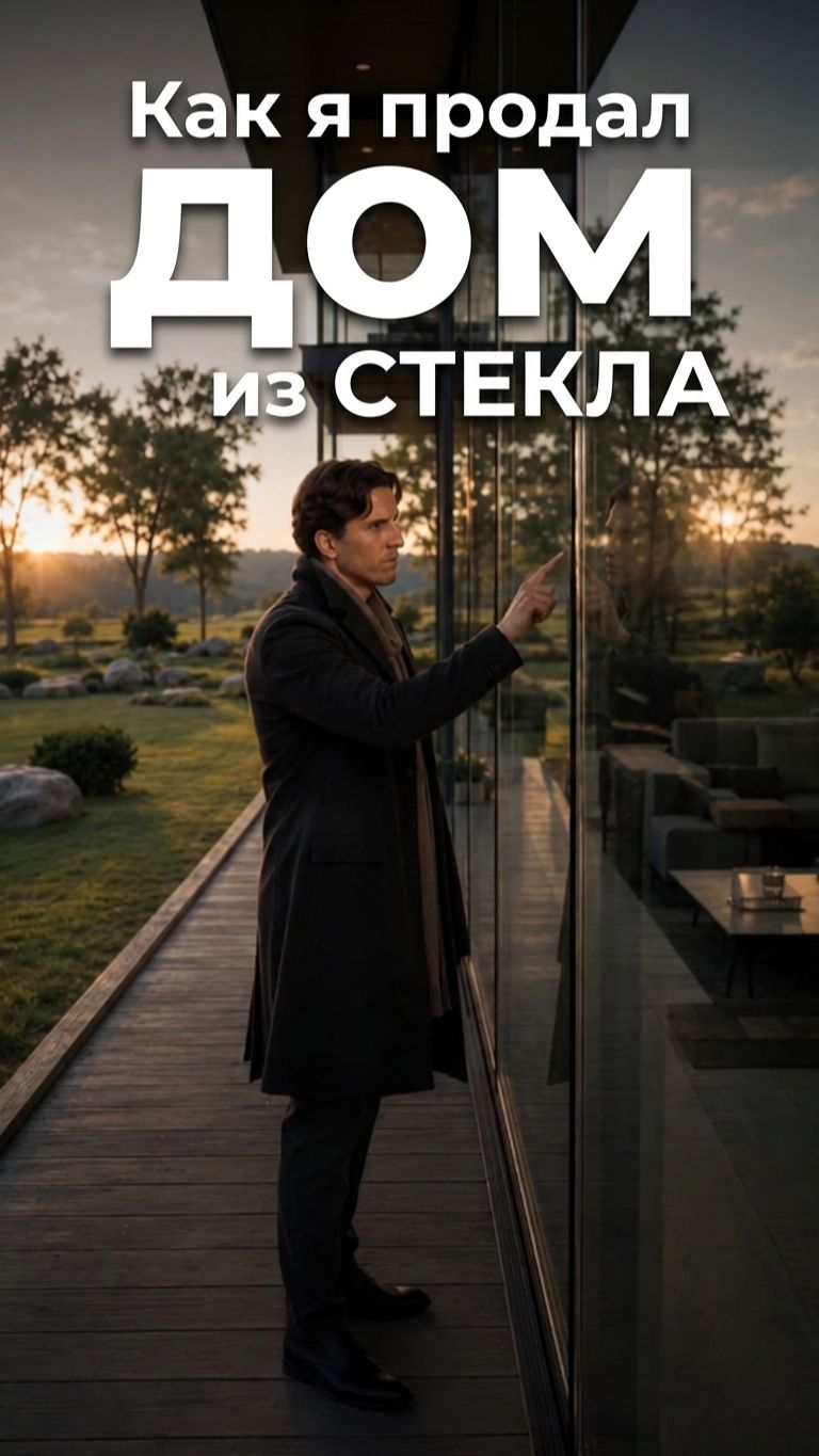 Как я продал дом из стекла