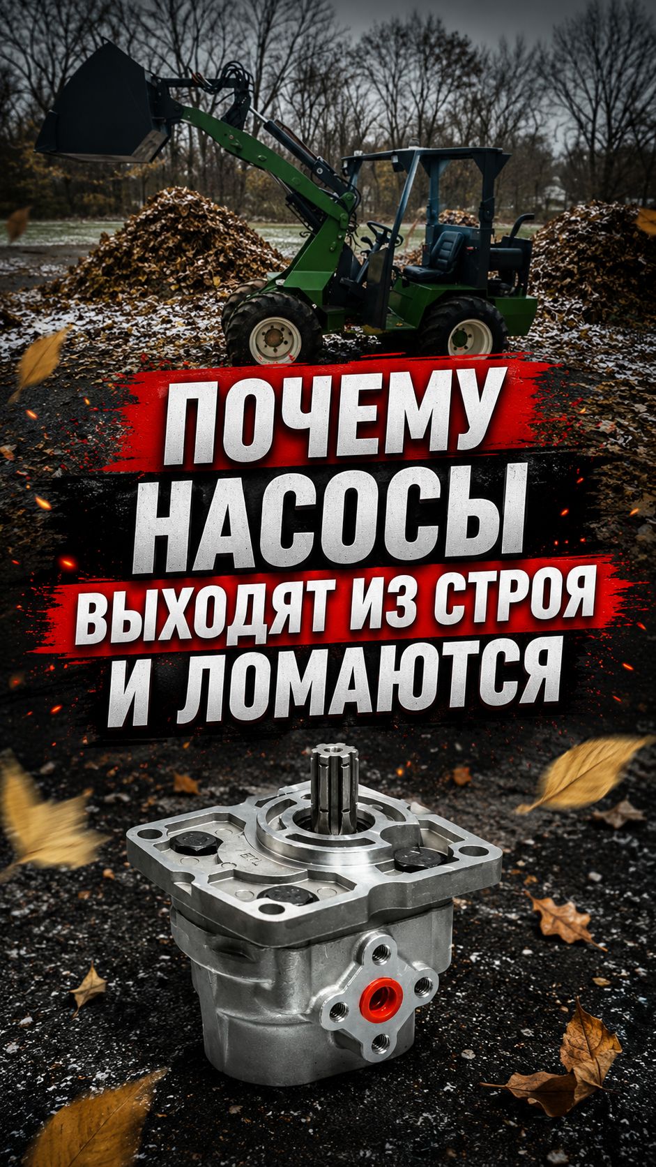 Почему насосы выходят из строя и ломаются?