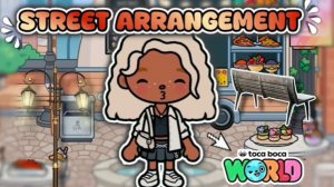 🍿 ОБУСТРОЙСТВО УЛИЦЫ В ТОКА БОКА!🥳 - Toca Boca World 🌎  - toca twix🍫