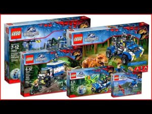 Сборка всех наборов LEGO Jurassic World 2015