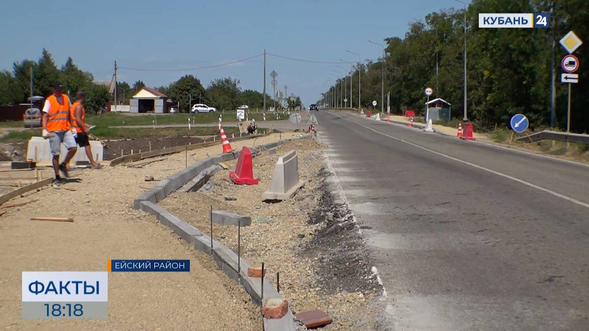 Жители поселка в Ейском районе добились строительства новой автобусной остановки