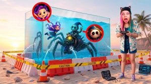 ⚠️ НЕ ОТКРЫВАЙ АКВАРИУМ POPPY PLAYTIME В 3:00 НОЧИ!! 👿🚨 Малыши-монстры ожили! БЕГИ!