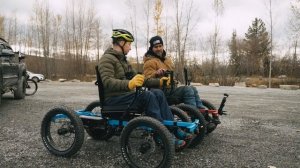 Кресло на 4-х колёсах для прогулок на природе. Пробуем The Rig!