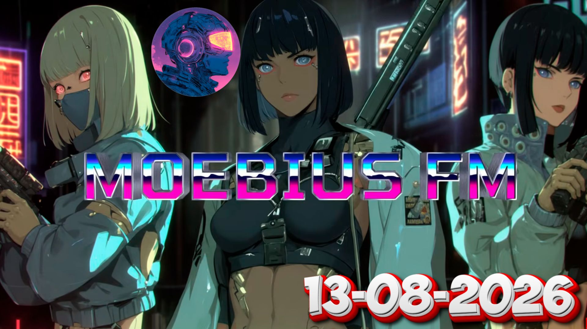 🎶2077 Cyberpunk Afterdark Protocol🎛️Cyberpunk,Synthwave_M💿EBIUS FM_13-08-2026