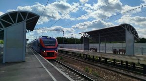 Электропоезд ЭП2Д-0104 ЦППК Рэкс разъезд Орудьево 16.07.2026
