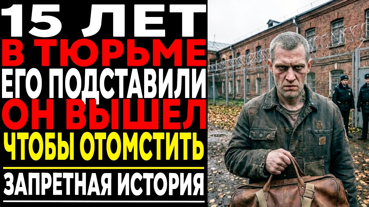 ПЯТЕРО ПОЛИЦЕЙСКИХ Подбросили Ему УЛИКИ. 15 Лет в Тюрьме — ОН ВЫШЕЛ с Одной ЦЕЛЬЮ!