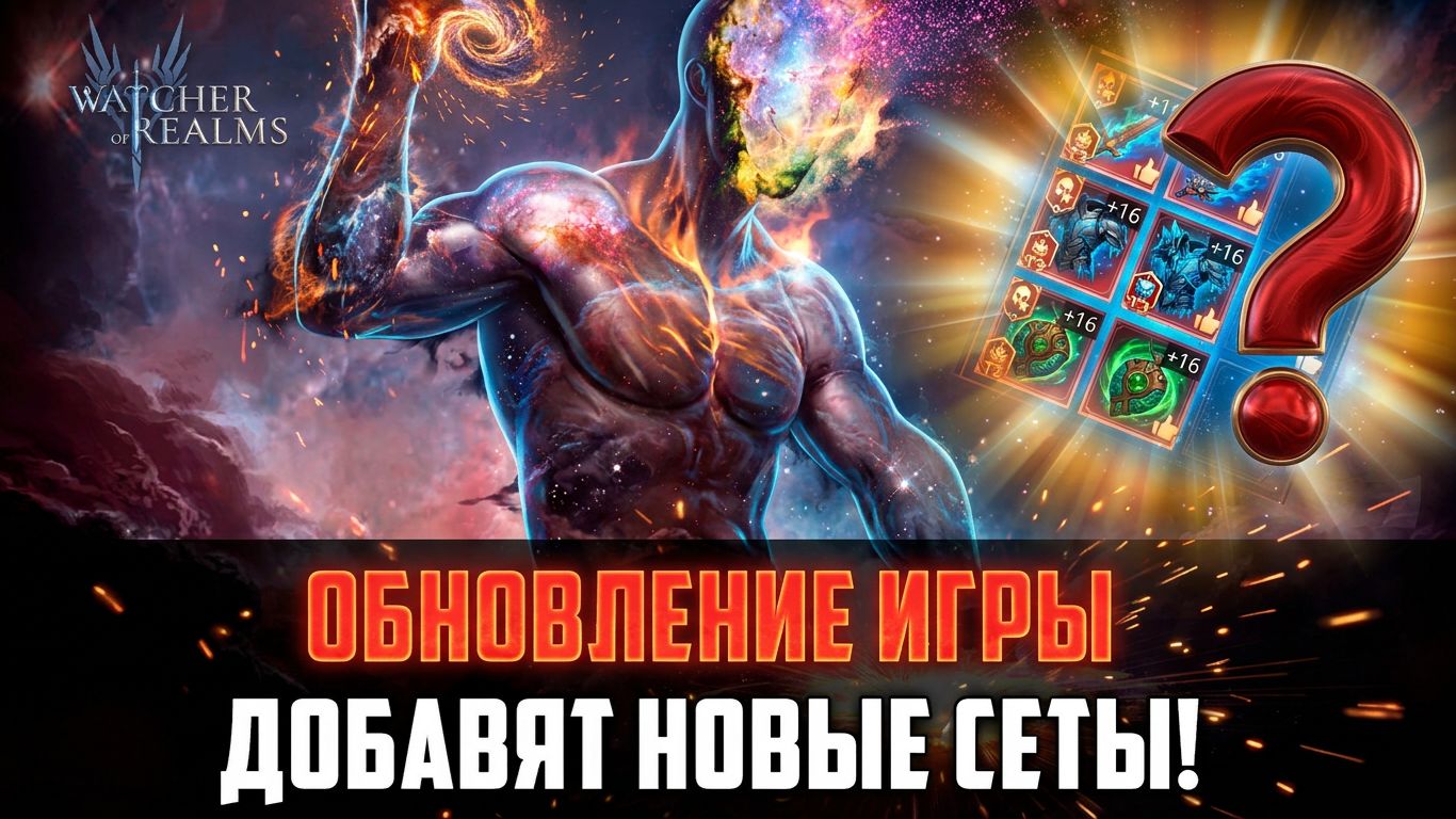 ЧТО НАС ЖДЁТ В ОБНОВЛЕНИИ? ЭКИПИРОВКА И АРТЕФАКТЫ | ПРАВКИ ГЕРОЕВ #watcherofrealms