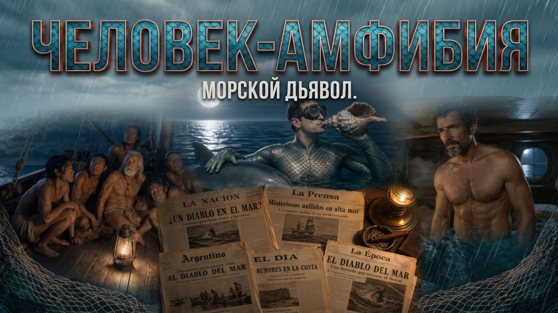 Человек-амфибия.1. Морской дьявол.