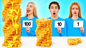 100 Слоев Еды Челлендж # Вкусные Кухонные Лайфхаки