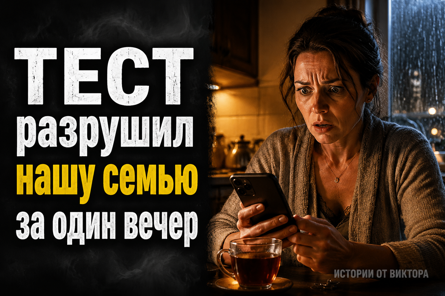 ДНК-тест сына разрушил тайну нашей семьи