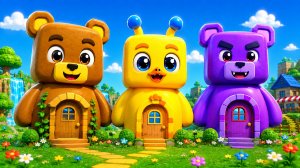 😳ЧТО НАХОДИТСЯ ВНУТРИ ДОМА ШИКИ БААРЕНА И ФИОЛЕТОВОГО СУПЕР МИШКИ? SUPER BEAR ADVENTURE