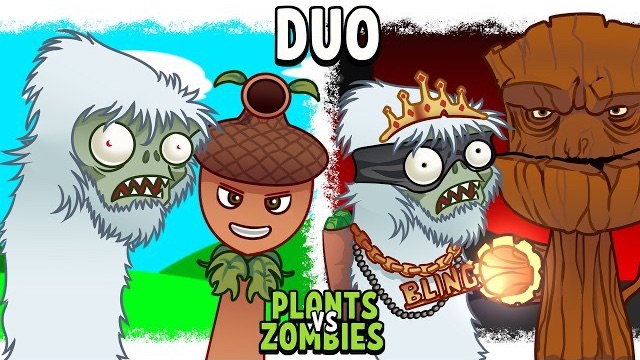 МОИ СПРУНКИ OC DUO: ЖЁЛУДЬ И ЗОМБИ-ЙЕТИ ИЗ PVZ | ОТ ФАЗЫ 1 ДО ФАЗЫ 2 🌱🧟♂️❄️
