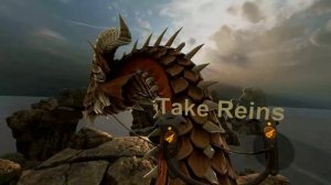 DragonwingsVR Выполение заданий на драконе