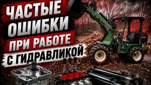 Частые ошибки при работе с гидравликой