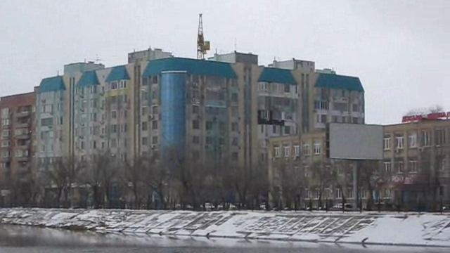 Город Астрахань. Канал имени Варвация
