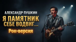 Рок | Пушкин «Я памятник себе воздвиг нерукотворный... CyberKas (Official Video) Музыка от нейросети