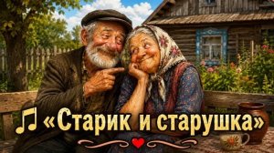 Старик и старушкапесня с юмором о семейной жизни воспоминаниях о молодостипесняюморинкастарик