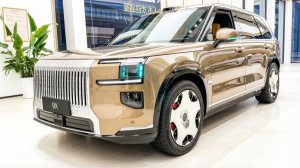 Новый обновленный ZEEKR 9X 2026 года отличный вместительный внедорожник