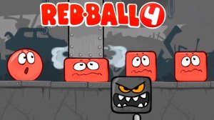 Красный ШАРИК ред бол 🎮 прохождение игры для детей мультик игра  №6