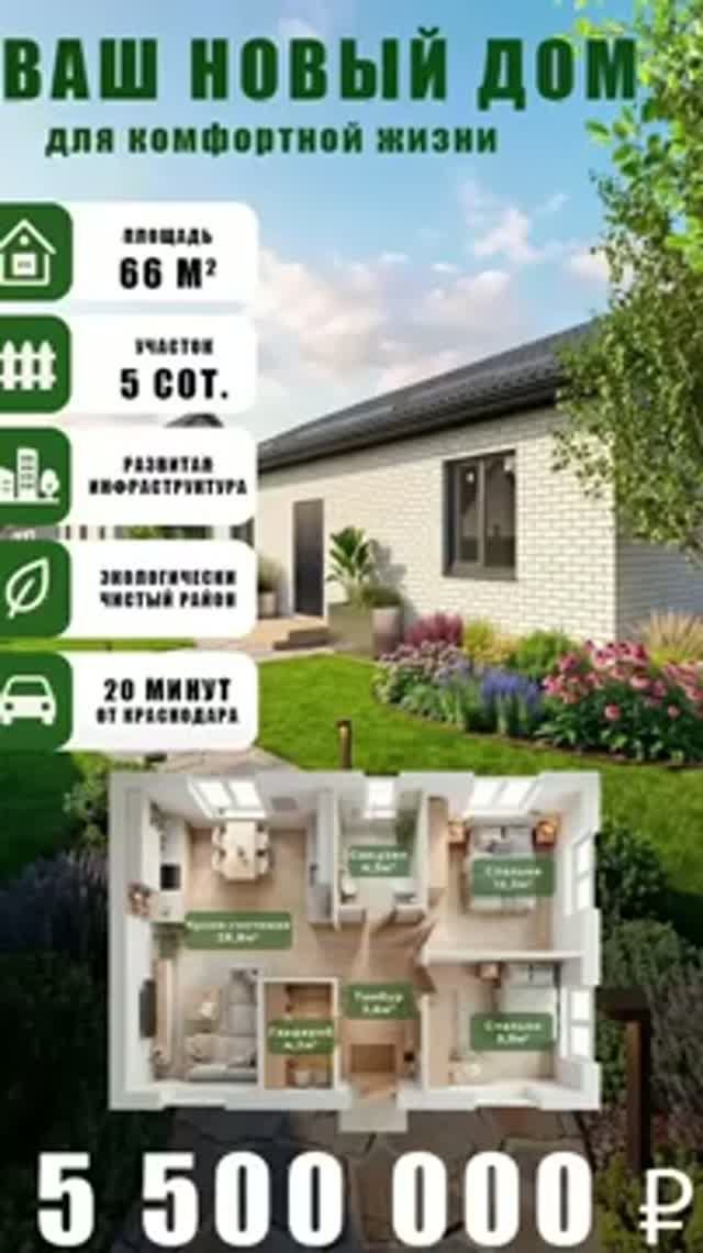 🏠 Недвижимость в Новотитаровской: быстро, надёжно, без риска.